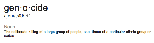 genocide
