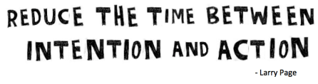 reduce the time larry page