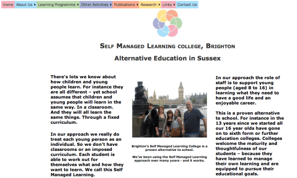 self managed learning college