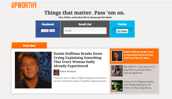 upworthy site