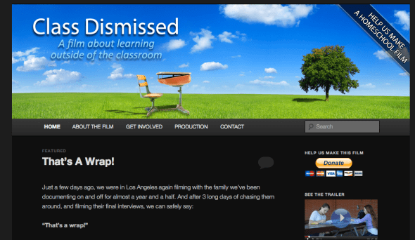 homeschool film site