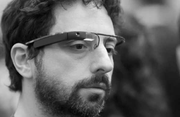 sergey brin bw