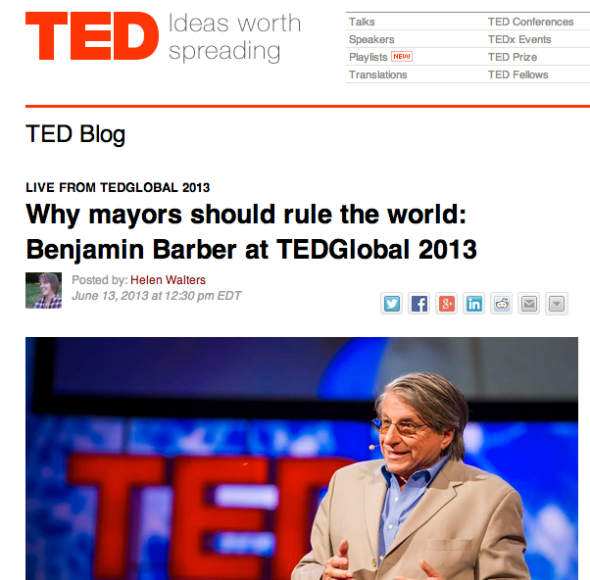 benjamin on ted blog