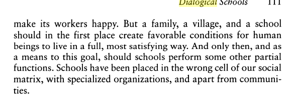 dialogical schools
