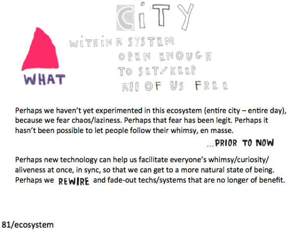 ecosystem with city