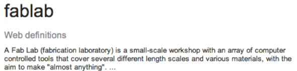 fablab defn