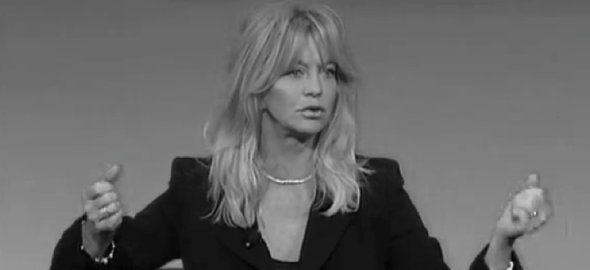 goldie hawn bw
