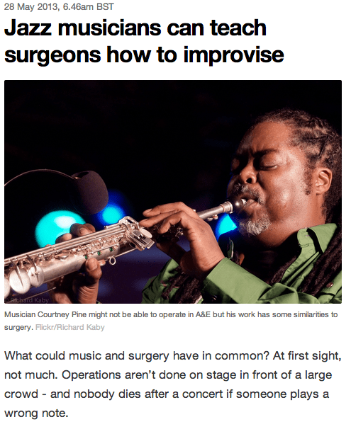 jazz and surgeons