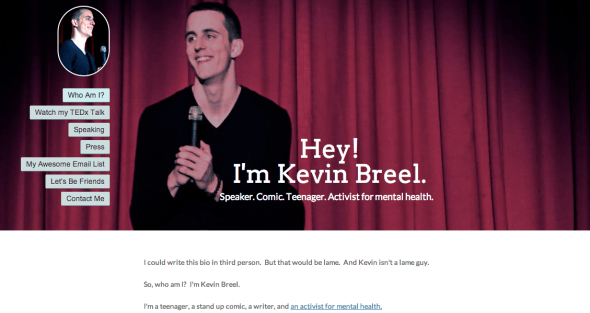 kevin breel site