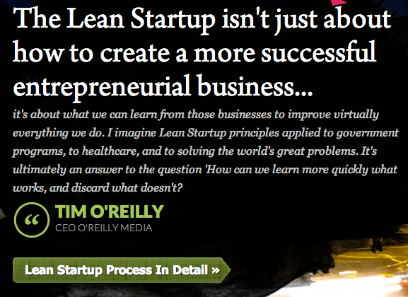 learn start up quote