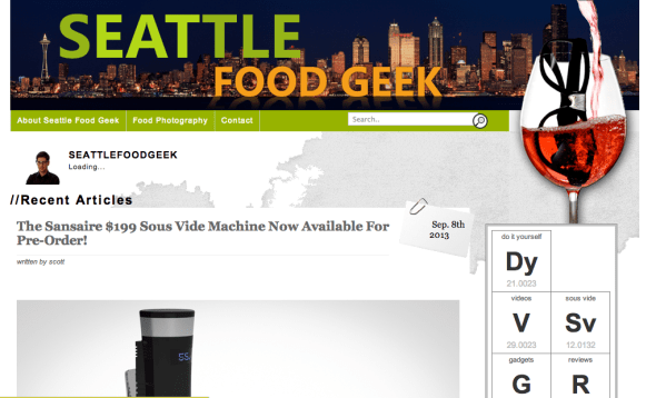 seattle food geek site