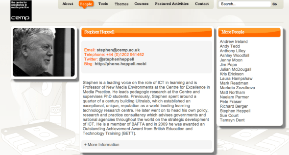 stephen heppell on cemp