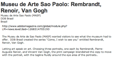 story behind the art