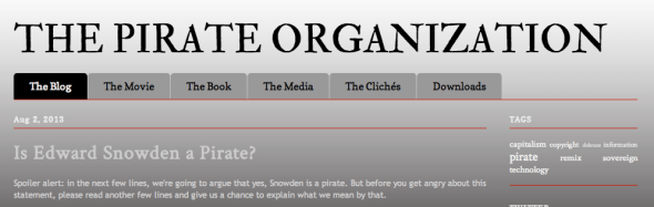 the pirate organization site