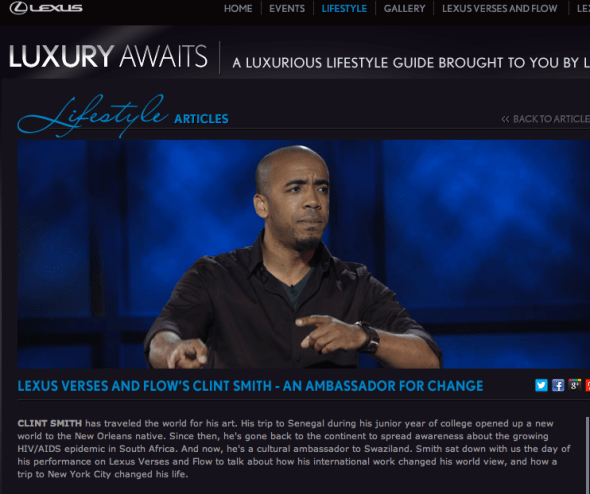 clint smith on lexus