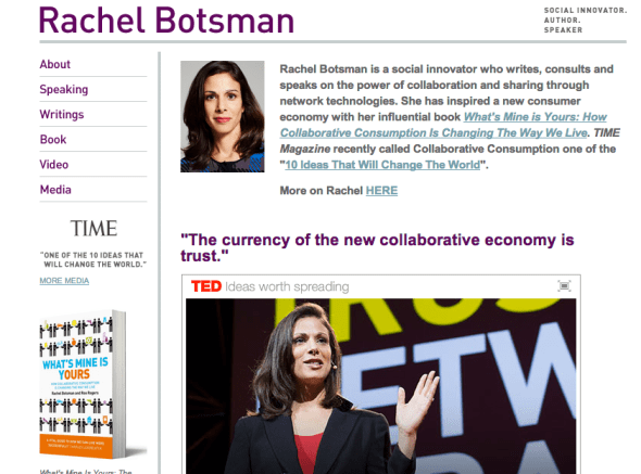 rachel botsman site