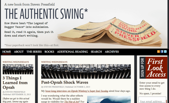 steven pressfield site