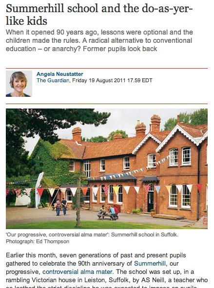summerhill article