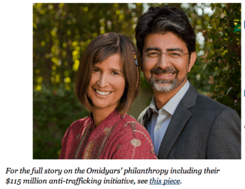 the omidyars on human trafficking