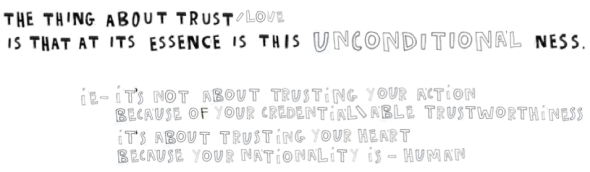 the thing about unconditional