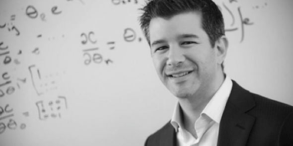 travis kalanick bw