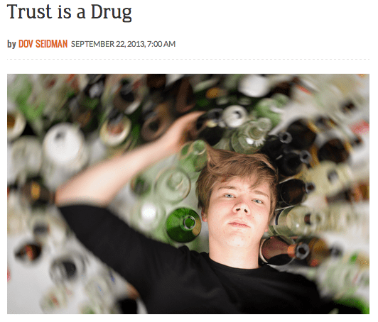 trust is a drug post