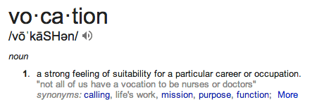 vocation