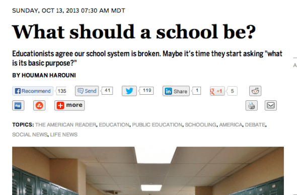 what should school be