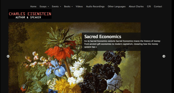charles eisenstein site