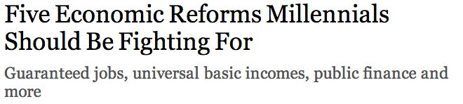 five economic reforms