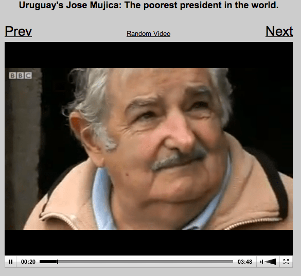 jose mujica video