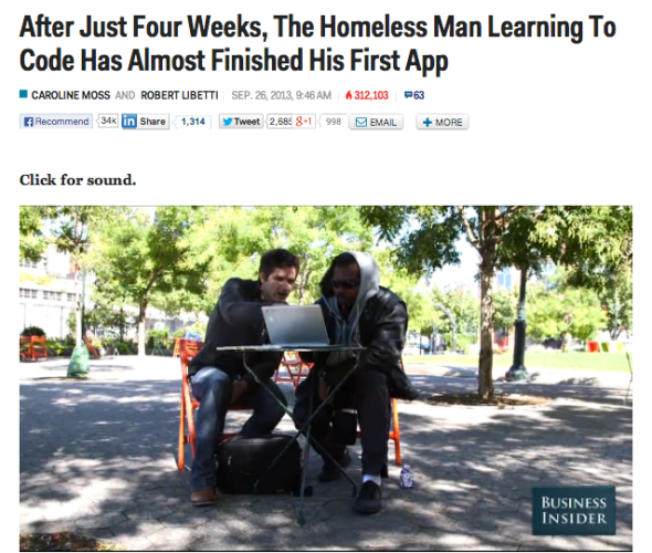 leo learning to code post