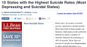 suicide rates
