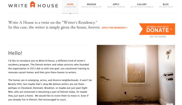 write a house