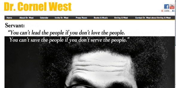 cornel west site