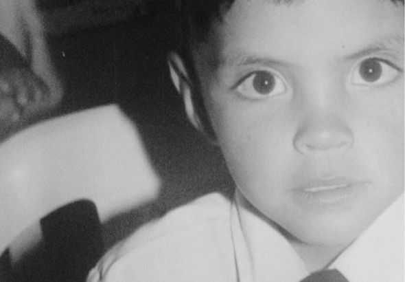 cristian age 4 ish bw