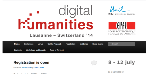 digital humanities conference