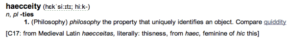 haecceity 2