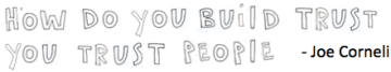 how do you build trust