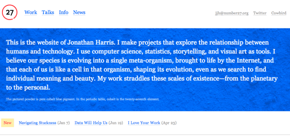 jonathan number 27 site