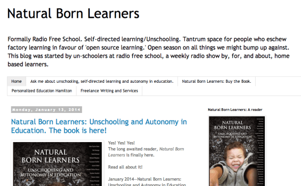 natrual born learners site