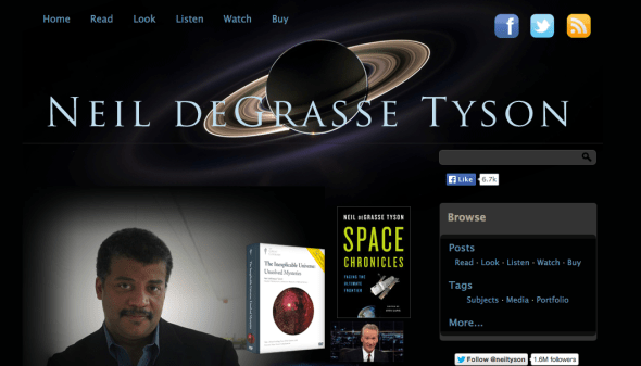 neil degrasse site