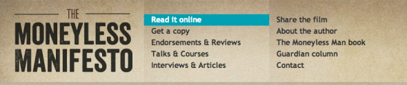 the moneyless manifesto