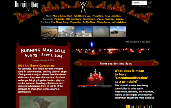 burning man site