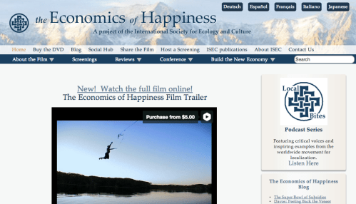 economics of happiness