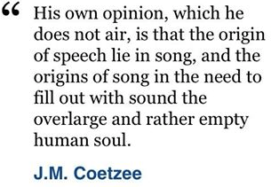 jm coetzee quote