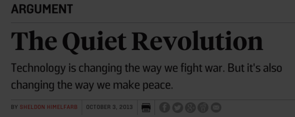 quiet revolution