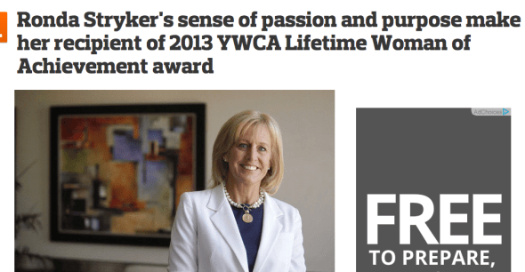 ronday stryker article