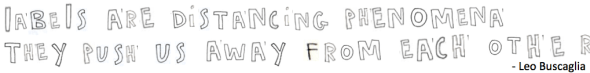 labels via buscaglia