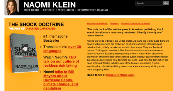 naomi klein site